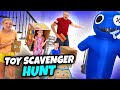 Rainbow Friends in Real Life Steal Our Surprise Eggs!! Toy Scavenger Hunt!