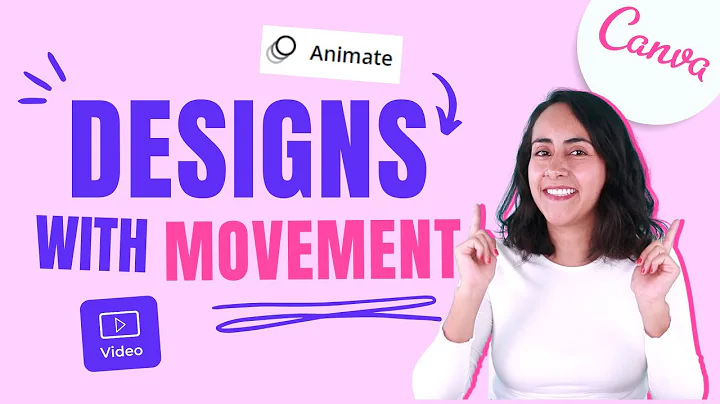 Canva: 4 tricks to ADD MOVEMENT to your designs - Make your designs move!