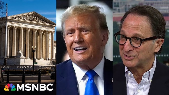 Political With A Capital P Andrew Weissmann Calls Out Supreme Court Over Trump Immunity Claim