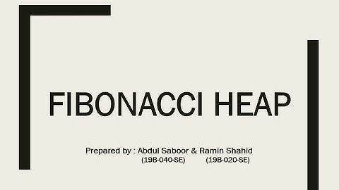 Fibonacci Heap Presentation