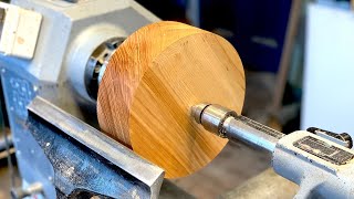 Woodturning -  Simple Wood Bowl  [Real Time Woodturning]