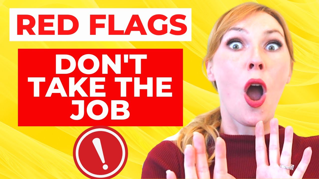 7 Job Interview Red Flags – Don’t work at that company!