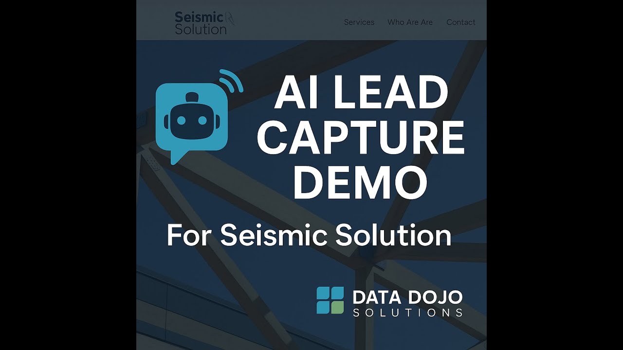 AI Lead Capture Assistant Demo for Seismic Solution (with sound)