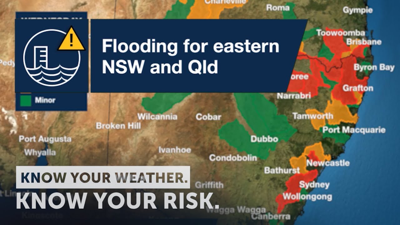 Severe Weather Update: flooding for eastern NSW & Qld - 24 March, 2021 ...