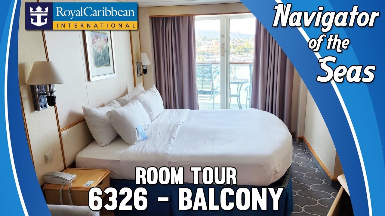 Royal Caribbean - Navigator of the Seas - Room 6326 - FULL TOUR! - YouTube