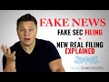 NNDM BREAKING NEWS | Fake SEC Filing Exposed | Plus REAL SEC Filing Explained