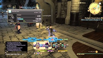 FINAL FANTASY XIV: A Realm Reborn Master Crafting For Luscious Weapon, Fluorite Lens, GSM