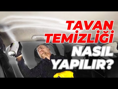 Video: Gergi mat tavan nasıl doğru yıkanır?