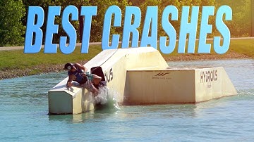 Wakeboarding crash compilation (cable and boat)