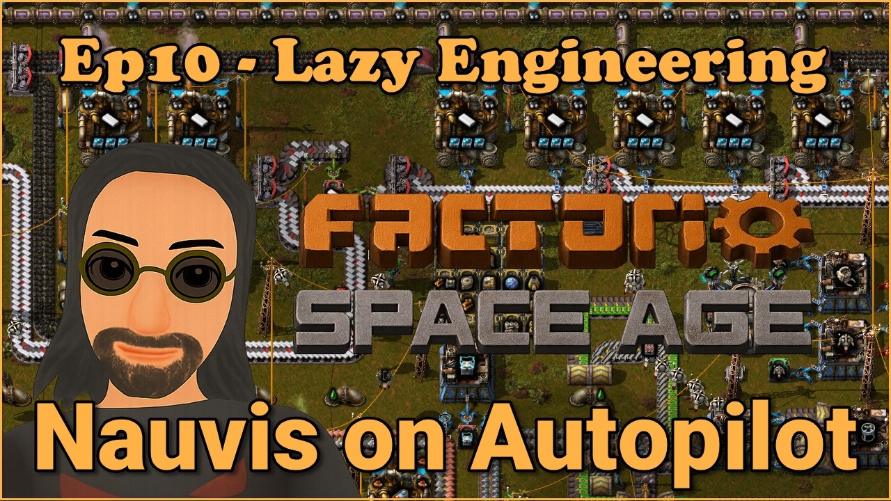 Factorio Space Age Ep10 – Nauvis on Autopilot - YouTube