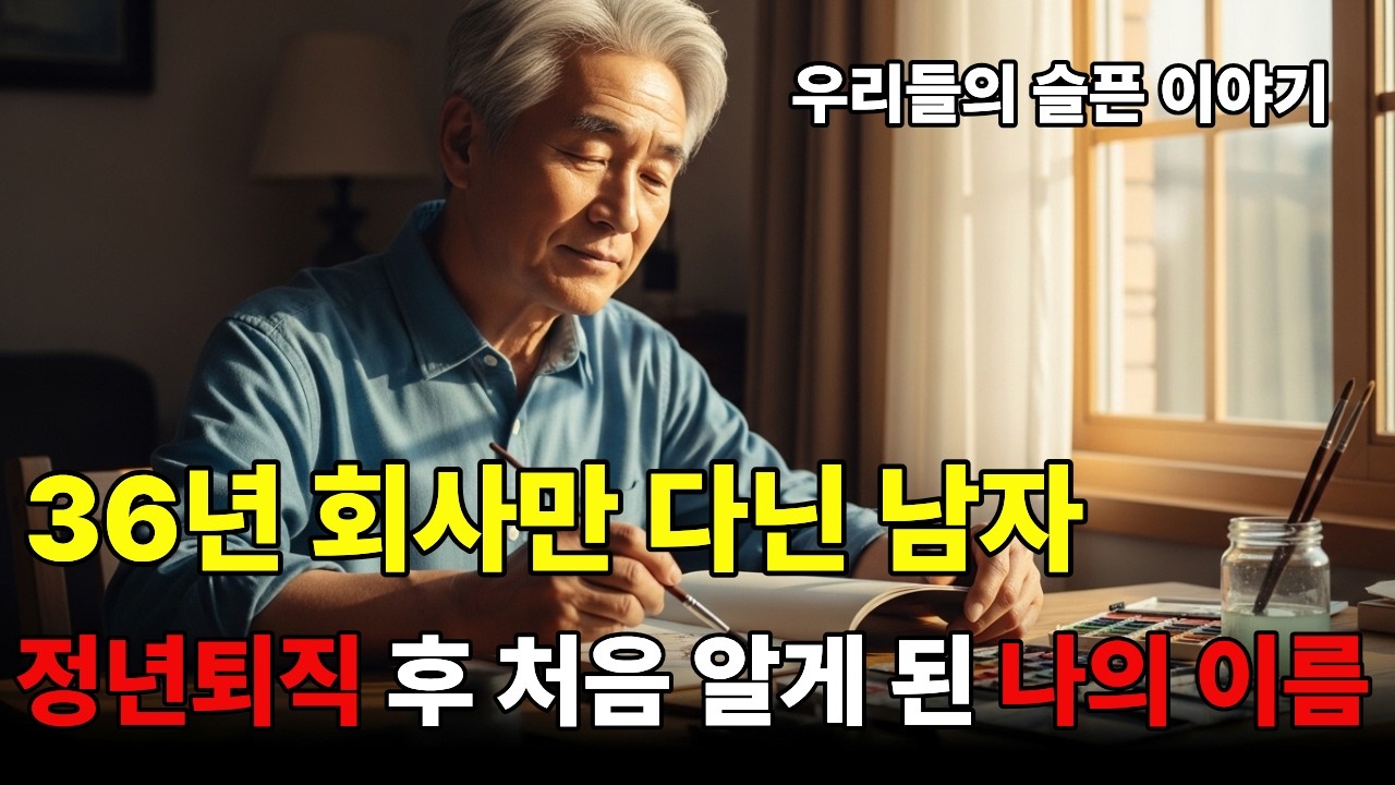 정년 후 처음 알게된 나의 이름 I 퇴직 후 6개월 만에 달라진 것들 I 60대에 처음 시작해서 인생이 바뀐 실화 Iㅣ노후사연ㅣ감동사연오디오북  | 시니어사연 | 감동사연