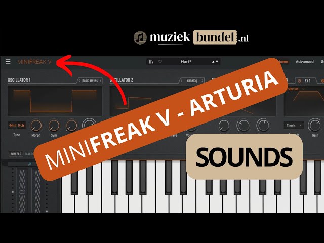 Hoe klinkt de Arturia MiniFreak V? (ONLY SOUNDS - NO TALKING) Incl. Soundlist