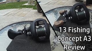 13 Fishing Concept A3 Review! Changing Handle From Power to Paddle! 