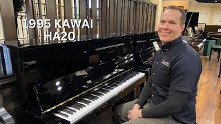 1995 Kawai HA20 Piano Full Refurb - YouTube