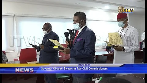 Governor Obsaeki swears-in two Civil Commissioners
