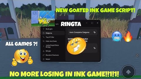 (BEST🔥) NEW RINGTA INK GAME SCRIPT (FREE💳) (NO KEY🔑 )(2025🗓️)