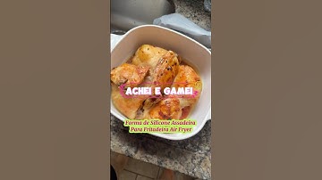 FORMA ASSADEIRA DE SILICONE P/ Air fryer