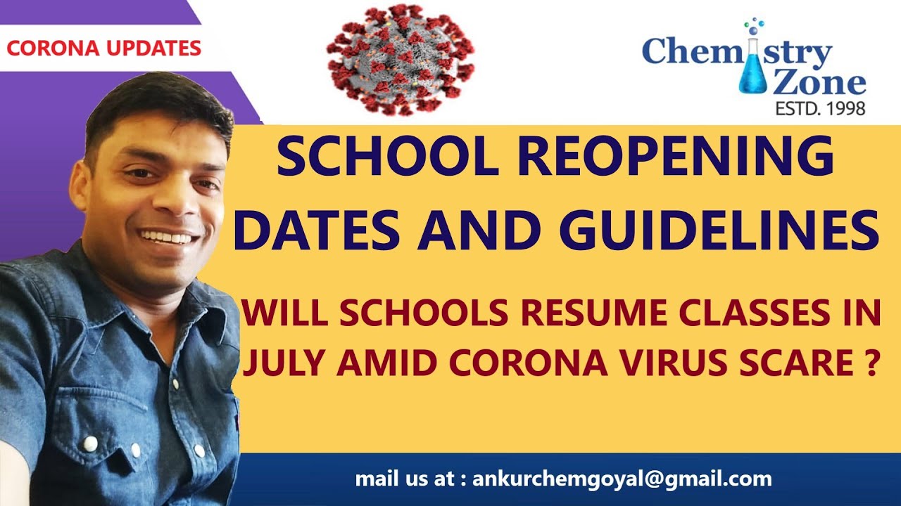 what-may-be-the-school-reopening-strategy-amid-corona-scare-youtube