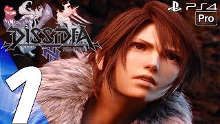 Dissidia Final Fantasy NT - English Walkthrough Part 1 - Story Campaign (PS4 PRO) Full Game