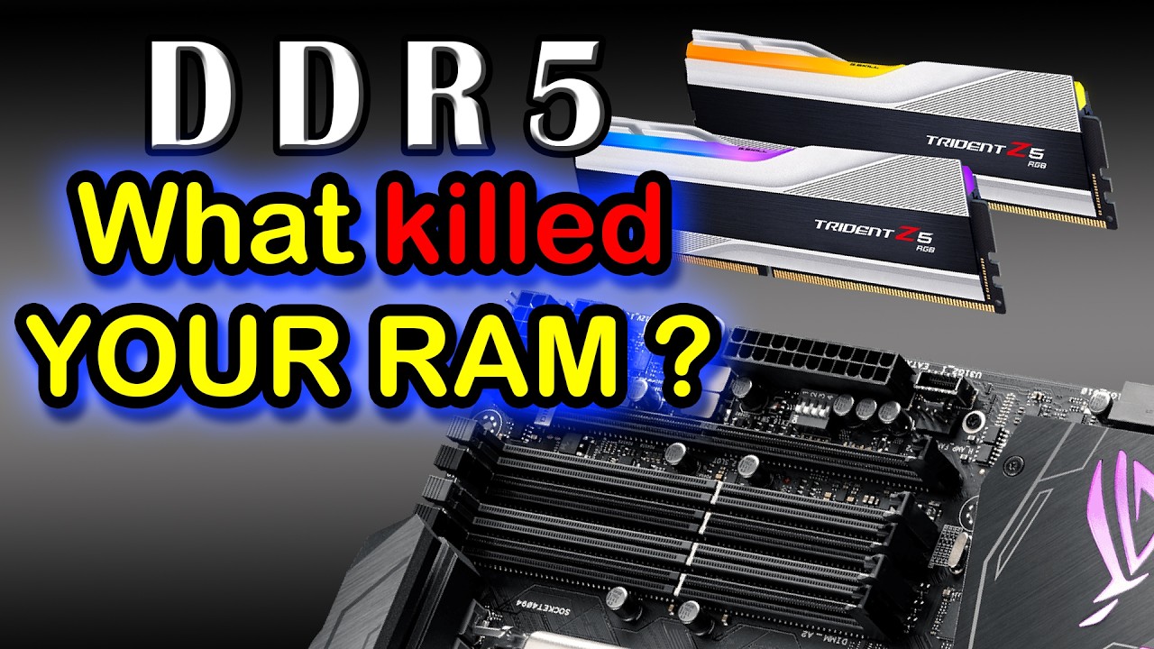 What kills DDR5 RAM and how to avoid it