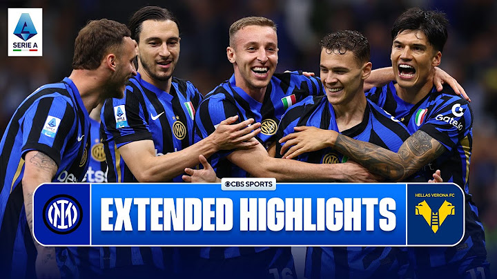 Inter vs. Hellas Verona: Extended Highlights | Serie A | CBS Sports Golazo