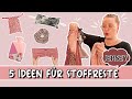 Jersey Stoffreste verarbeiten | 5 DIY Ideen zum selber nähen