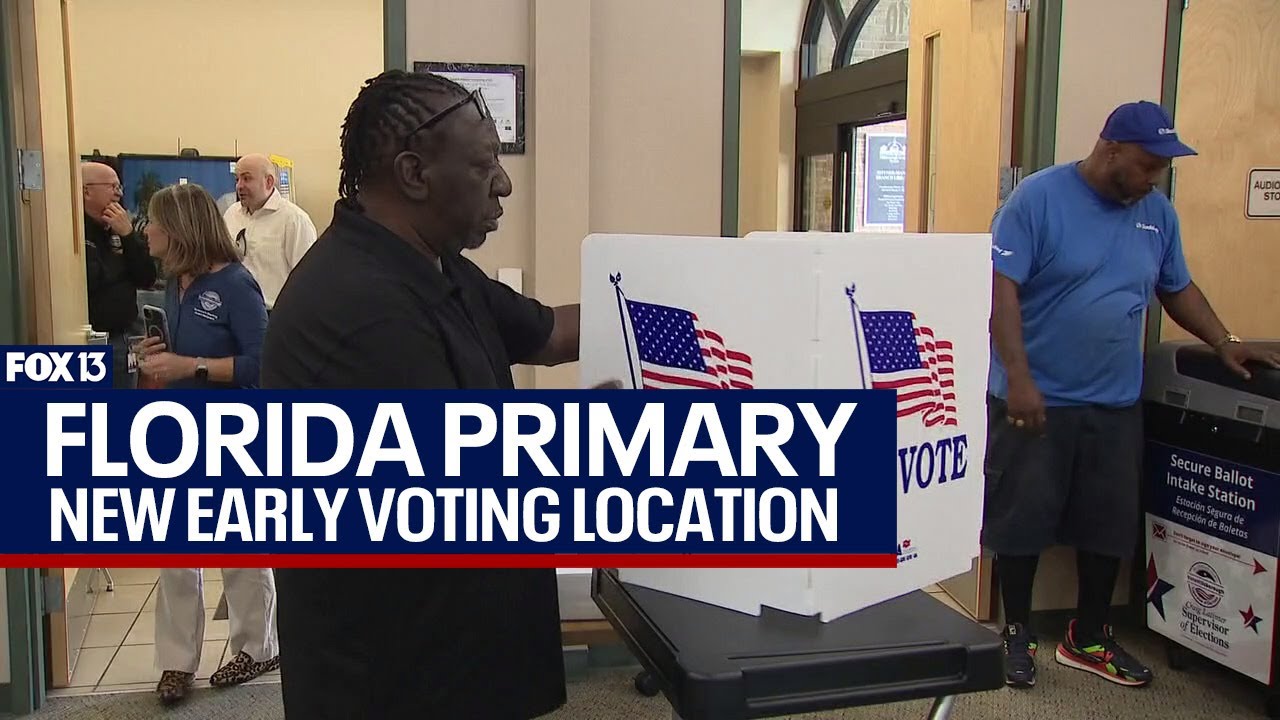 Hillsborough get new early voting site as mail ballots drop