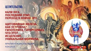 Кали Юга. Новая Эра. Щитовидная железа. Как устроена, как исцелить? 4.04.2023 #КвонтовыйПереход