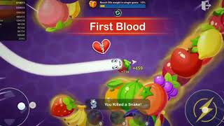 nake War Hungry Worm.io Game All Level Gameplay Videos Top Free Mobile Best Game Android ISO (2023) screenshot 2