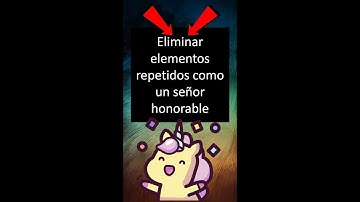Cómo eliminar elementos repetidos de un array en #javascript domestica a #javascript