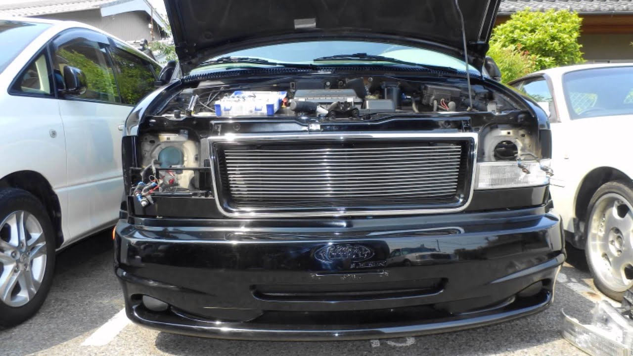 アストロ ヘッドライト交換 CCFイカリング エンジェルアイ Chevrolet