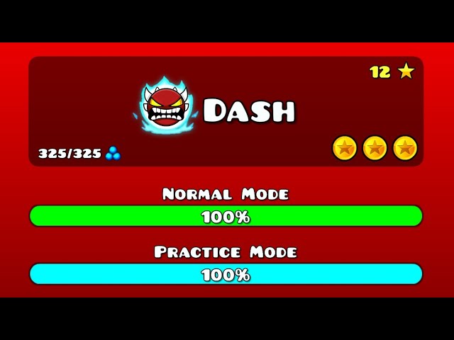 Extreme Dash | Geometry Dash 2.2 (Dash but Extreme Demon) class=