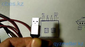 Контакты usb кабеля по цветам плюс - минус, устройство. (ремонт)