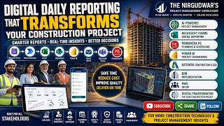 Create Digital Daily Project Reporting  Microsoft Forms | Power Automate + Power BI + Primavera P6