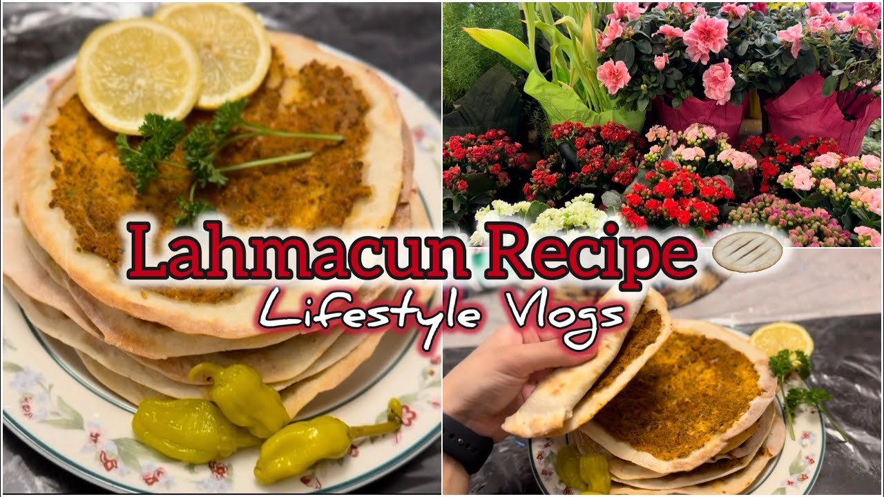 I Tried Making Lahmacun at Home 😍 | Easy Turkish Lahmacun Recipe | Lifestyle Vlog