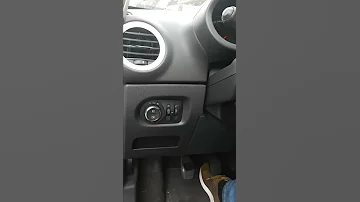 Position Of The Fuse Fusebox In The Opel Corsa D 