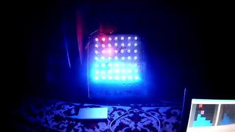 DIY WS2812 matrix on arduino and Jinx