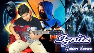 Ignite  Alan Walker  Emotional Rock Cover electric Guitar By Riyon
