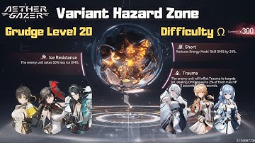 [Aether Gazer] Variant Hazard Zone - Ice Resistance, Short, and Trauma (Difficulty Ω) #Week61