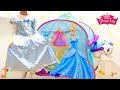 キッズテント シンデレラ プリンセス馬車 / Disney Princess Cinderella Role Play Tent