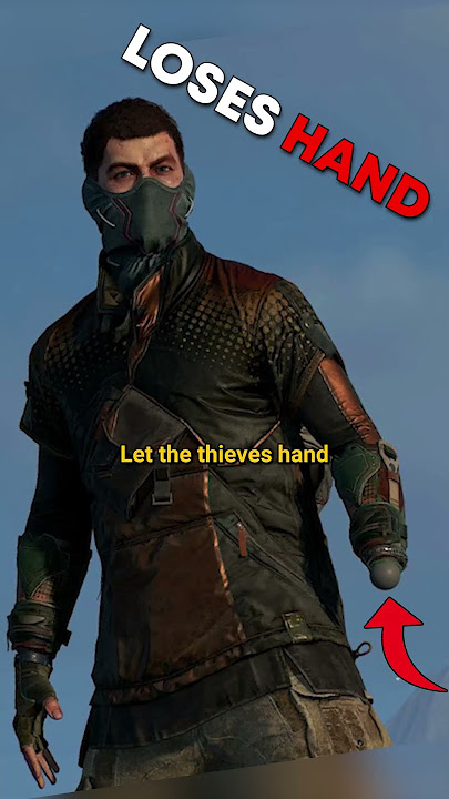 Aiden cuts off his hand in Dying Light 2...