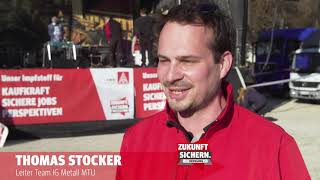 Tarifrundenauftakt Ig Metall München 1. März