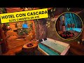 Hotel con cascada y jacuzzi privado en ate telos recomiendo