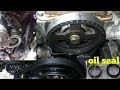 Tutorial - cara menukar timing belt & oil seal & bearing proton saga / iswara (Automotif)