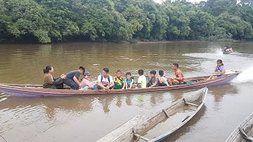 Jalan Jalan ke air terjun Ongkong desa Dirung Pinang Kec. Laung Tuhup Kab. Murung Raya #vlog 1