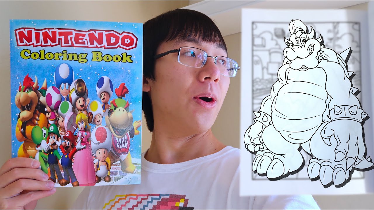 Download Awful Nintendo Coloring Books Youtube