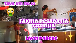 Faxina Pesada Na Cozinhamuita Sujeiralavei Tudotava Um Nojo