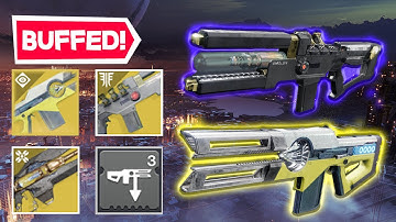 Trace Rifles Just Got A Massive Buff! Mods Made Trace Rifles INSANE!