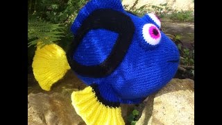 Dory the blue tang fish knitting pattern is now on Ravelry, Etsy and Ebay by Nicola Riley 2,748 views 7 years ago 41 seconds