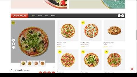 Past - Pizza and Fast Food WooCommerce Theme elementor music shop Reina